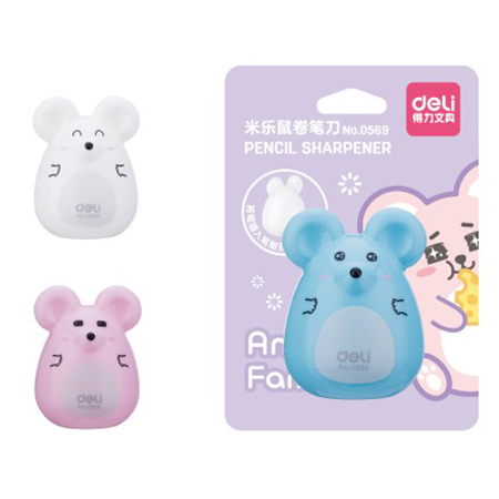 纵横0569米乐鼠卷笔刀(混)(只)