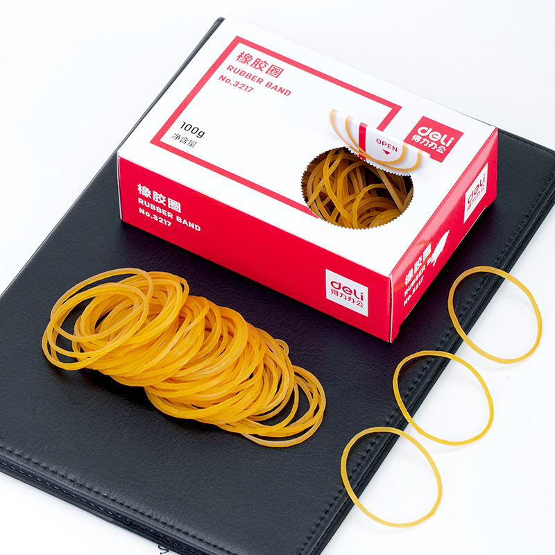 纵横3217橡胶圈(黄)(100g/盒)