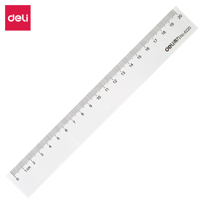 纵横6220直尺20cm(透明)(只)