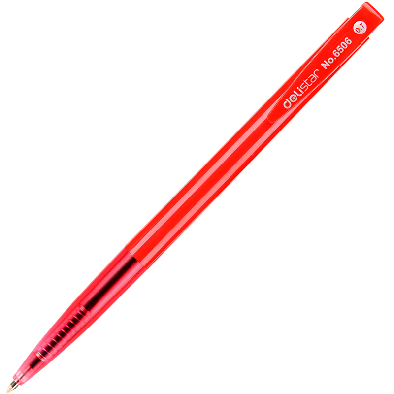 纵横6506圆珠笔0.7mm子弹头(红)(支)