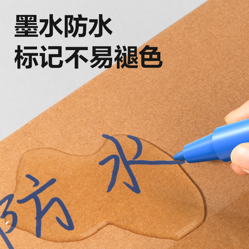 纵横思达6824小双头记号笔(蓝)(支)
