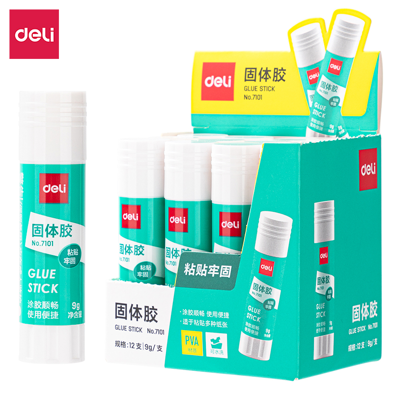 纵横7101固体胶9g(白色)(支)(PVA)