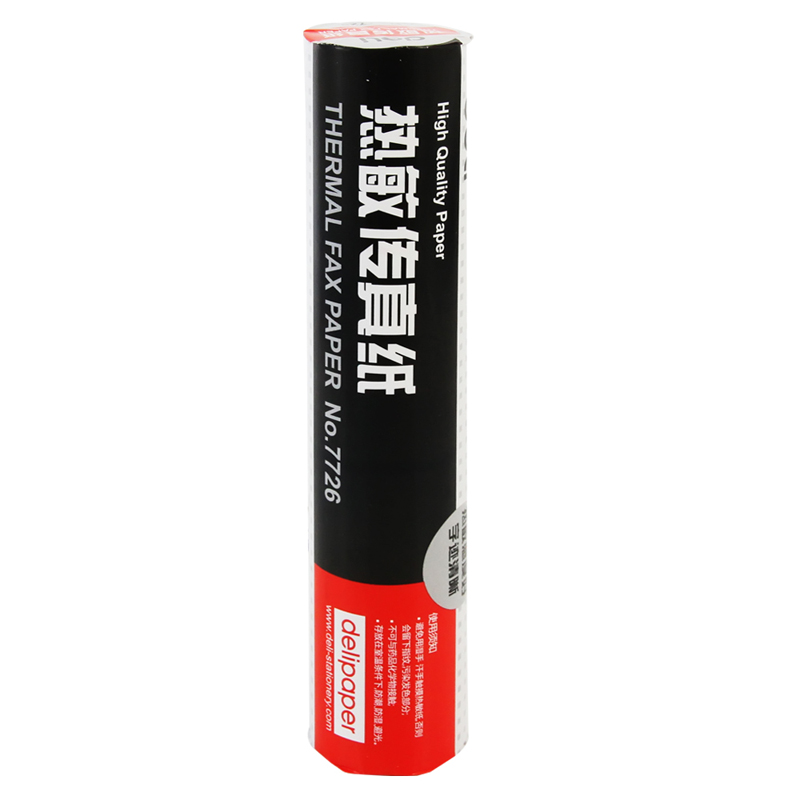 纵横7726热敏传真纸(白)210mm*18.2m(卷)
