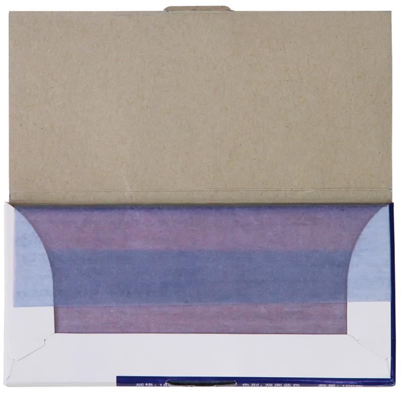 纵横9370薄型复写纸(蓝)(18.5*8.5cm)-48K(100张/盒)
