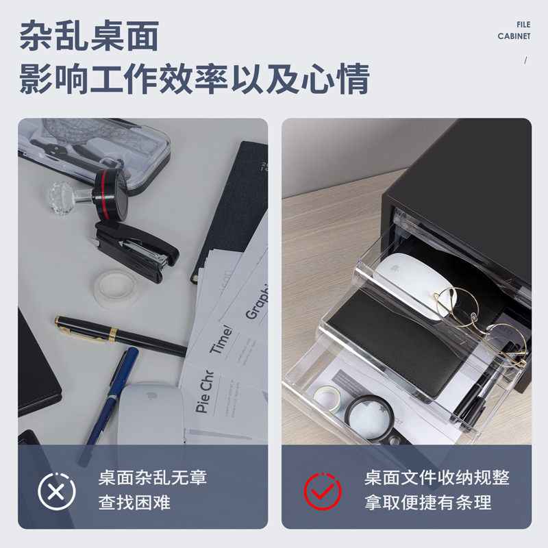 纵横9774文件柜(黑)(只)