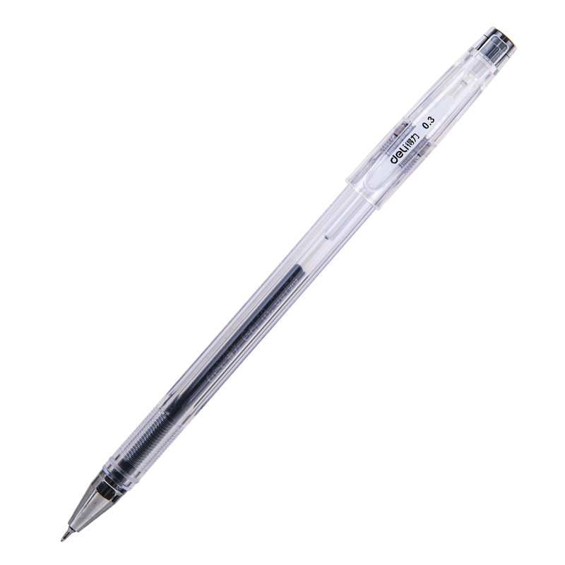 纵横S40中性笔0.3mm葫芦头(黑)(支)