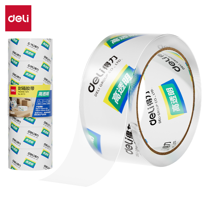 纵横30173封箱胶带45mm*60y*50um(6卷/筒)(高透)