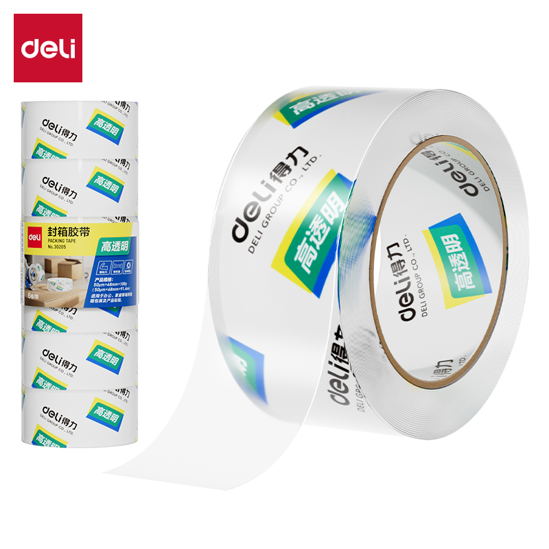 纵横30205封箱胶带48mm*100y*50um(6卷/筒)(高透)
