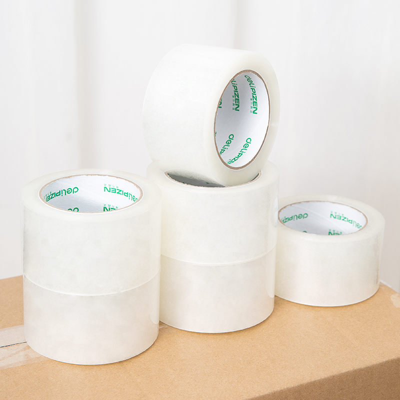 纵横品正30932封箱胶带60mm*100y*45um(6卷/筒)(普透)