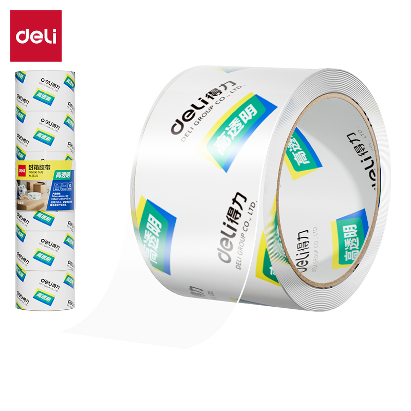 纵横30322封箱胶带60mm*50y*50um(6卷/筒)(高透)