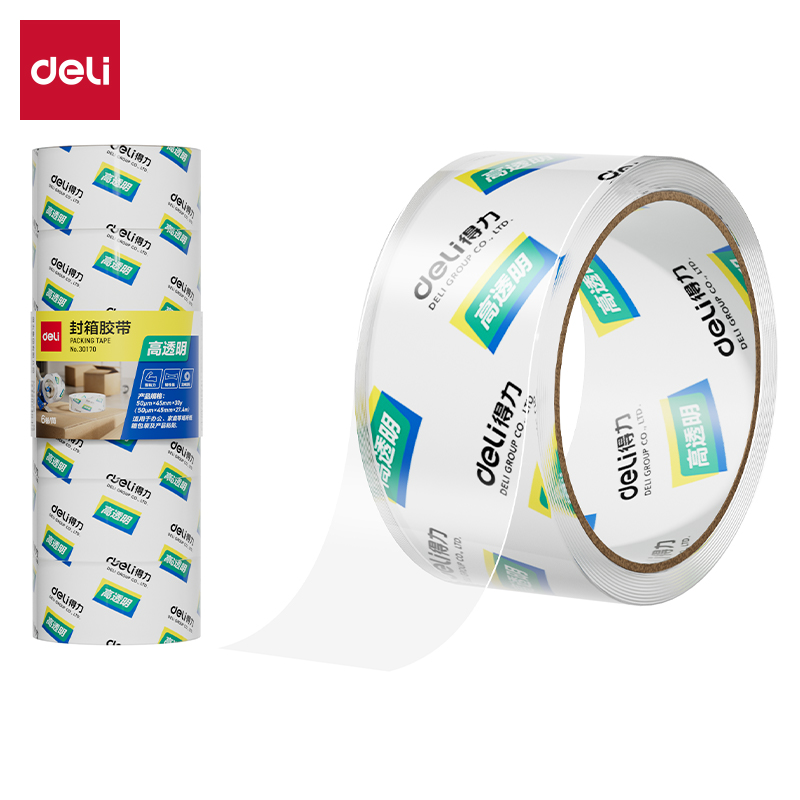 纵横30170封箱胶带45mm*30y*50um(6卷/筒)(高透)