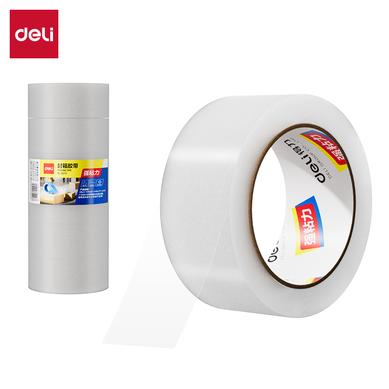 纵横30183封箱胶带45mm*100y*45um(6卷/筒)(普透)