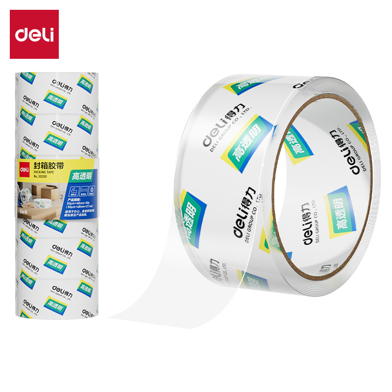 纵横30200封箱胶带48mm*30y*50um(6卷/筒)(高透)