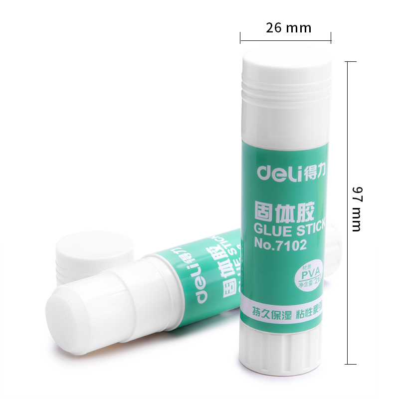 纵横7102固体胶21g(白色z)(支)(PVA)