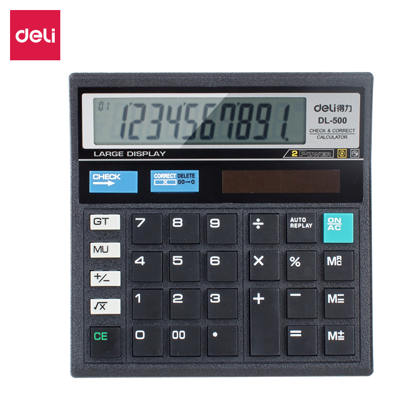 纵横DL-500桌面计算器(黑)(台)