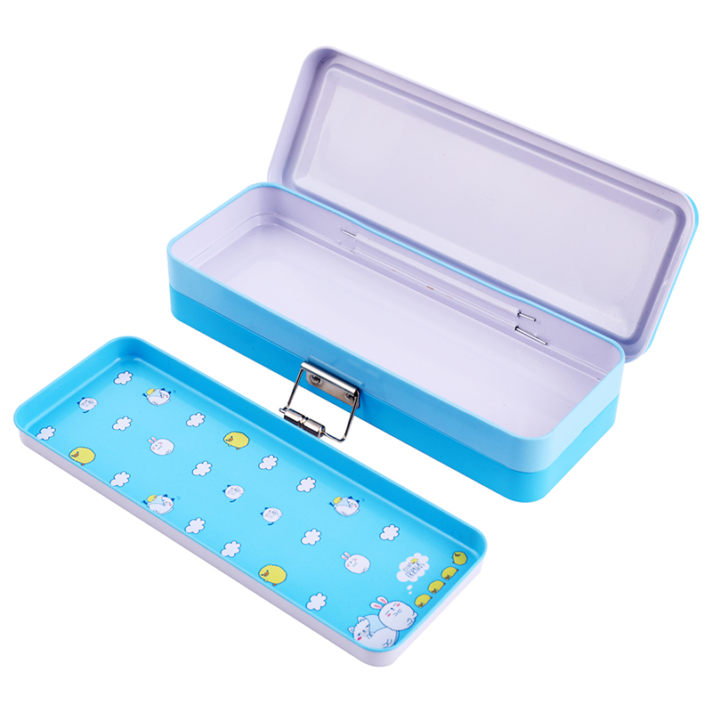 纵横95556三层文具盒(蓝)