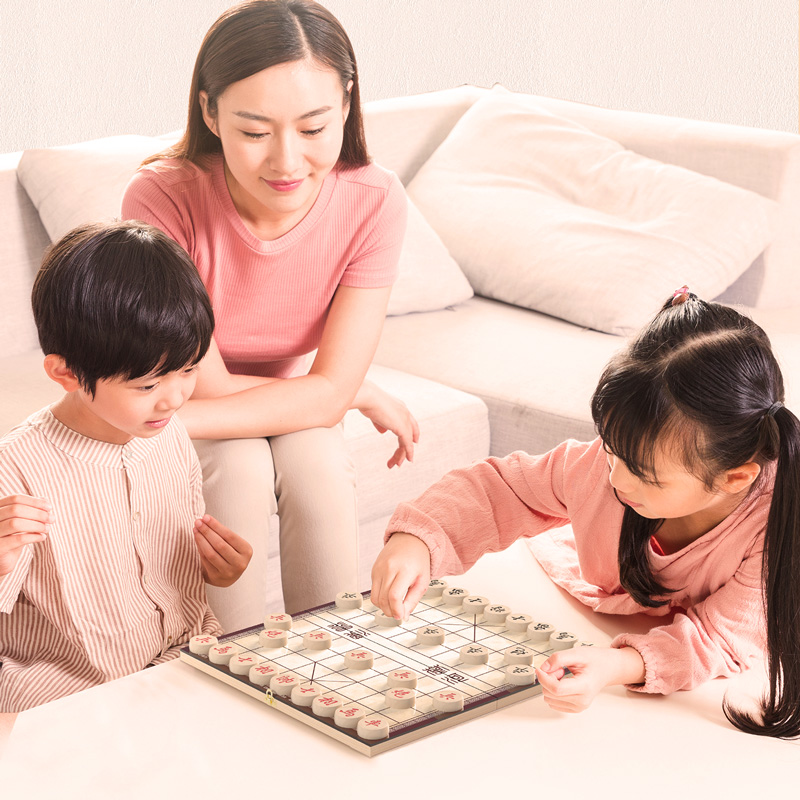 纵横6733中国象棋(原木色)(盒)