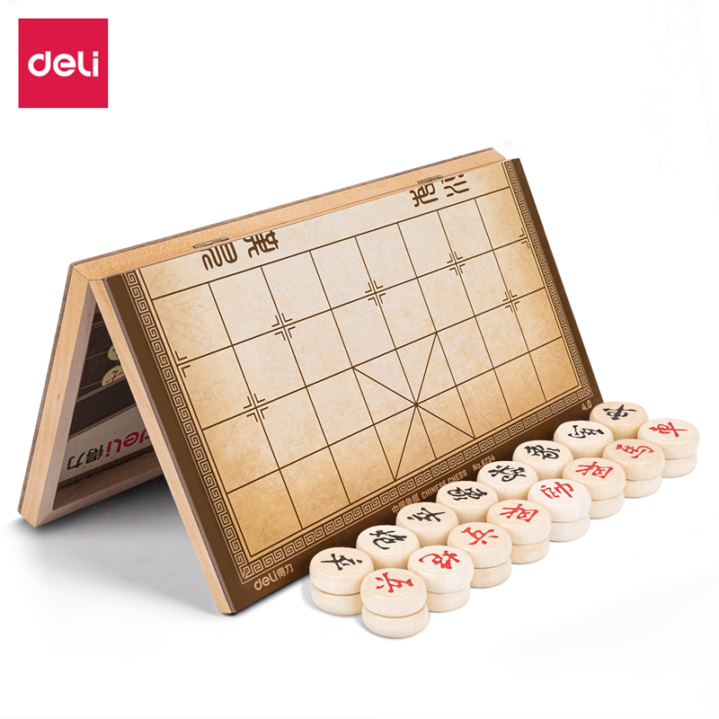 纵横6734中国象棋(原木色)(盒)