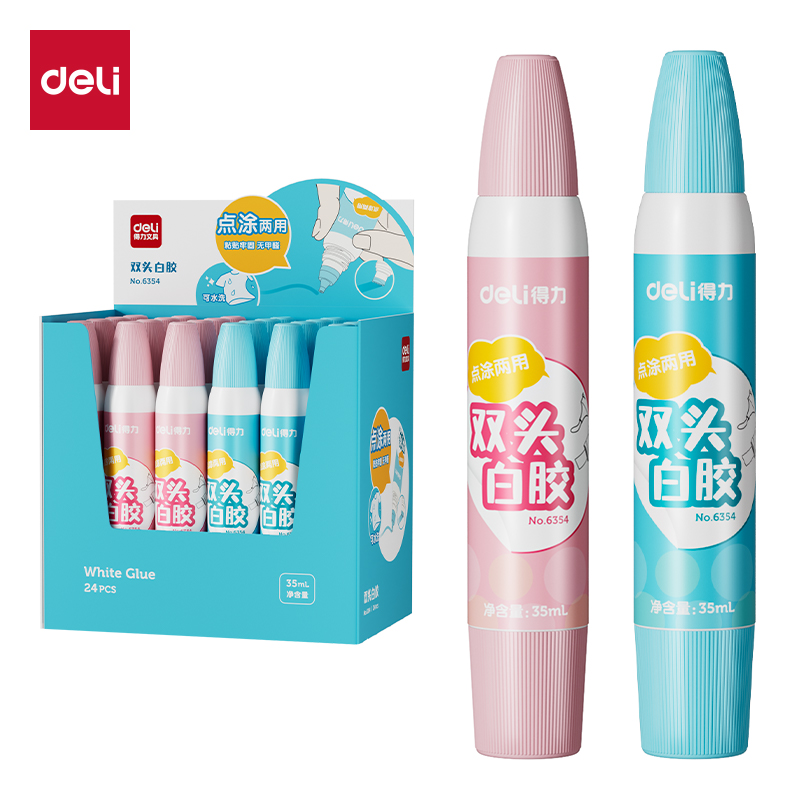 纵横6354双头手工胶水(混)(35ml/瓶)