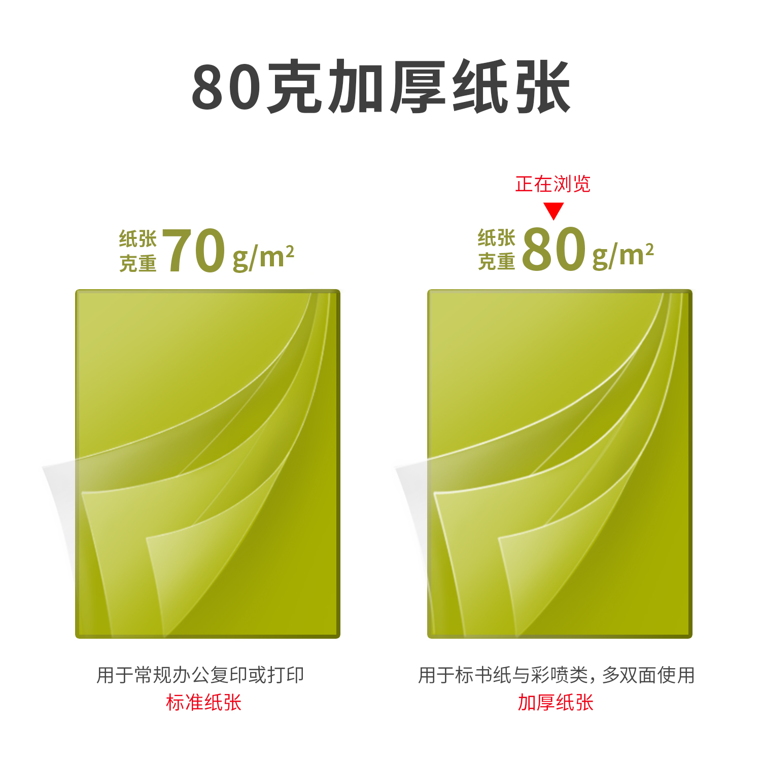 纵横33130铭锐复印纸A4-80g-5包(白色)(包)