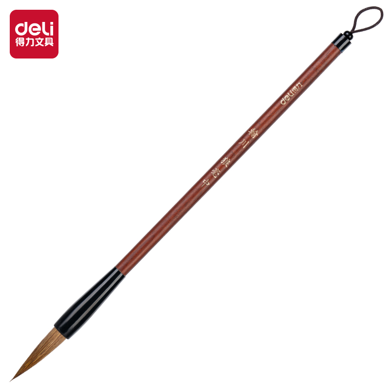 纵横6581狼毫毛笔中号(浅棕色)(1支/袋)