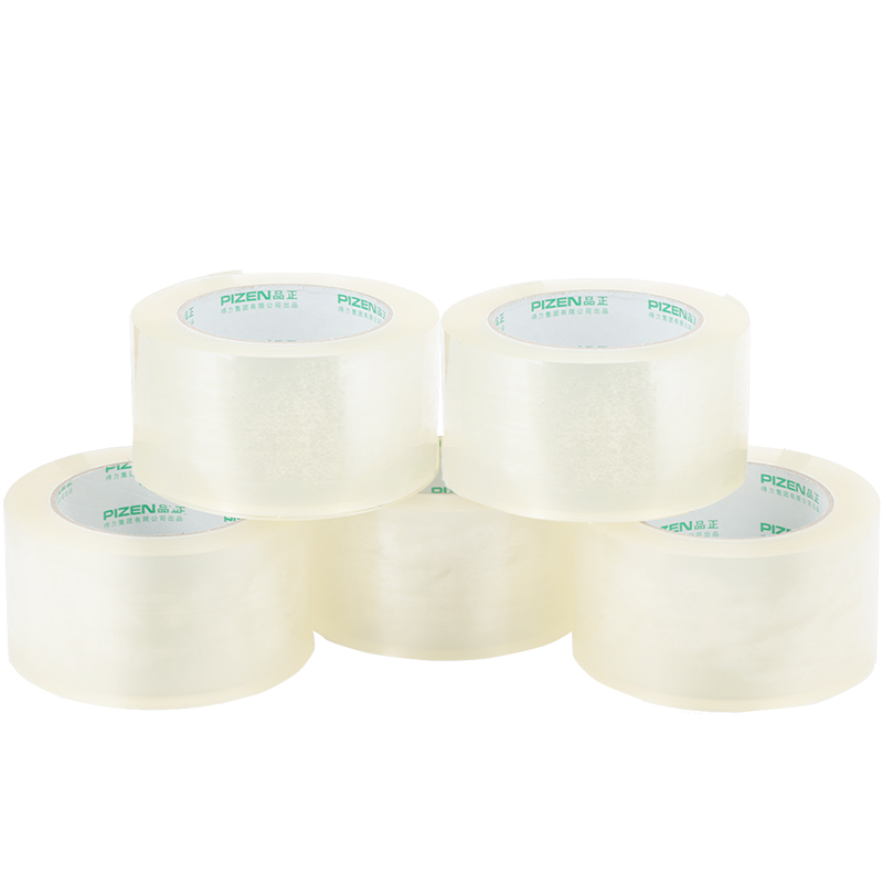 纵横品正33195封箱胶带60mm*100m*50um(5卷/筒)(普透)