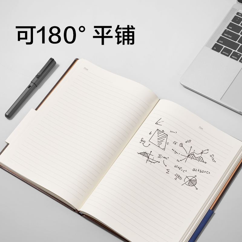 纵横3185商务办公笔记本16K-250*175mm/160张(棕色)