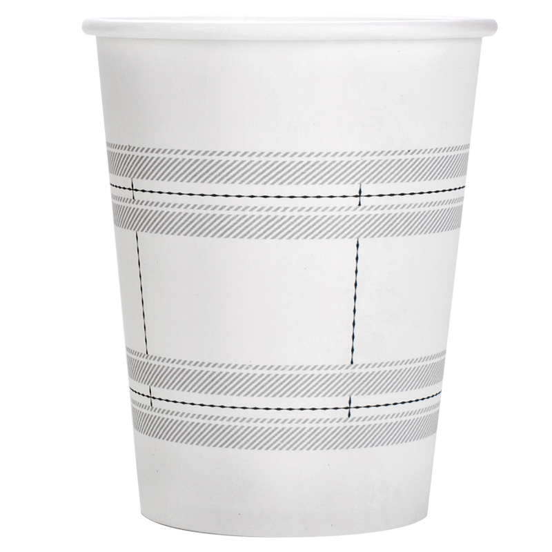 纵横19201纸杯(白色)250ml100只280g太阳纸＋18克PE膜