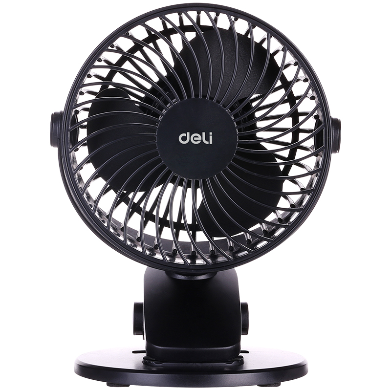 纵横3688USB台夹风扇(黑)(1台/彩盒)5寸，两档，塑料USB直供电