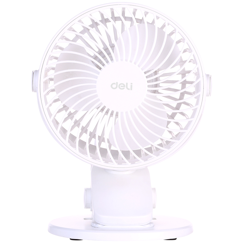 纵横3688USB台夹风扇(白)(1台/彩盒)5寸，两档，塑料USB直供电