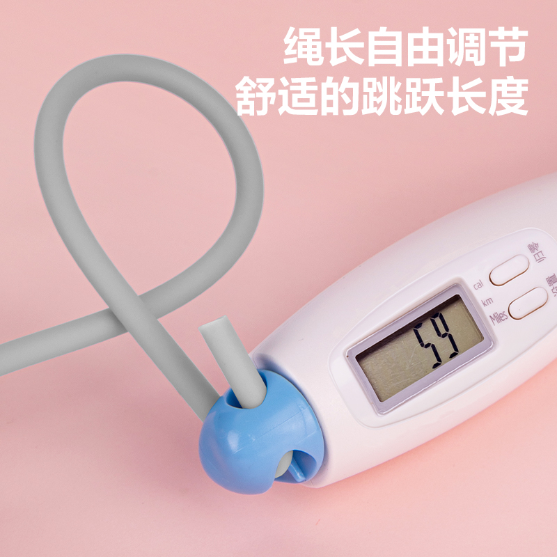 安格耐特F4107电子计数PVC跳绳(混)(根)