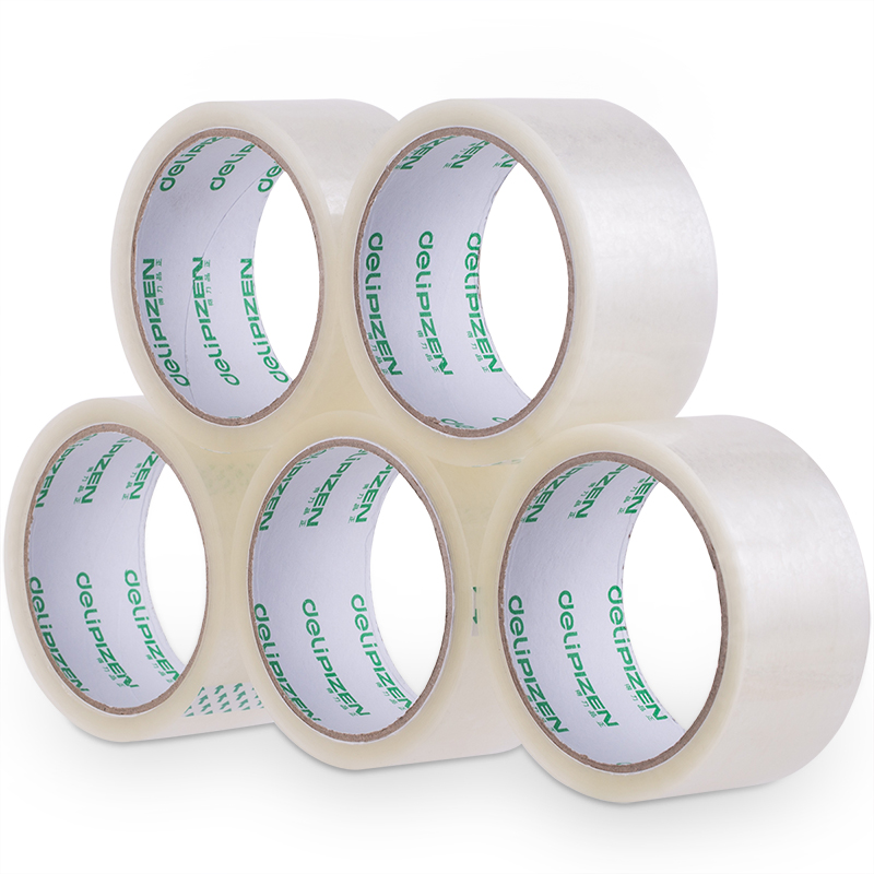 纵横品正33305封箱胶带45mm*40m*45um(5卷/筒)(普透)
