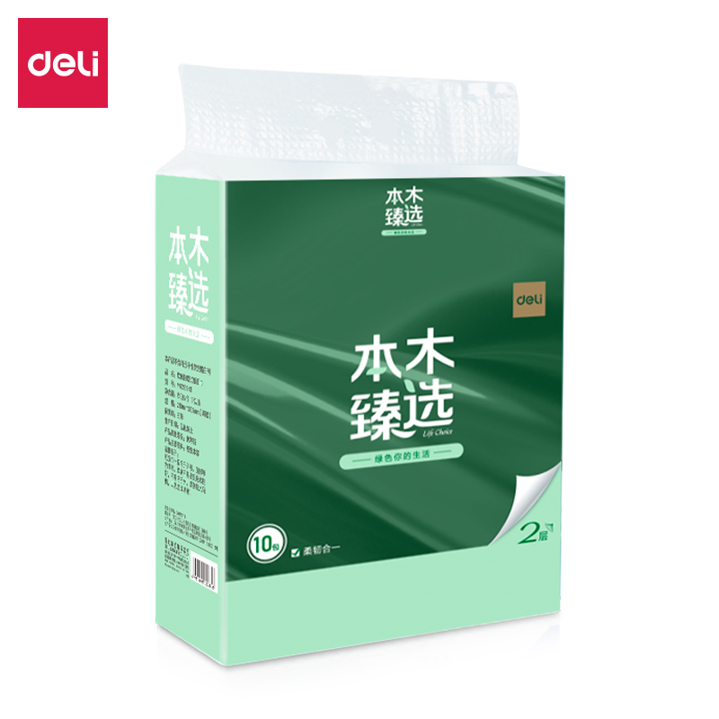 纵横本木臻选MR2150-01软抽2层150抽(10包/提)(绿)