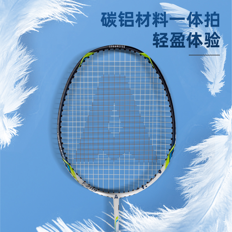 安格耐特F2119羽毛球拍(蓝+红)(2支/副)