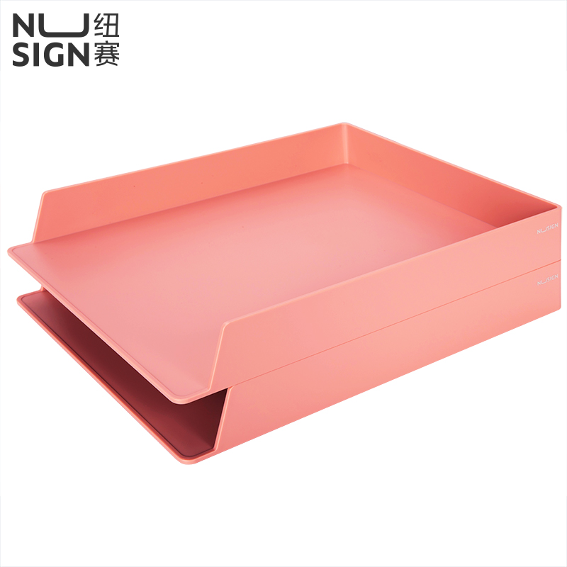 纽赛NS021文件盘(浅红)(2个/套)