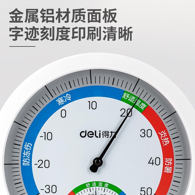 纵横9017室内温湿度计(白)（吊卡+旧泡壳）