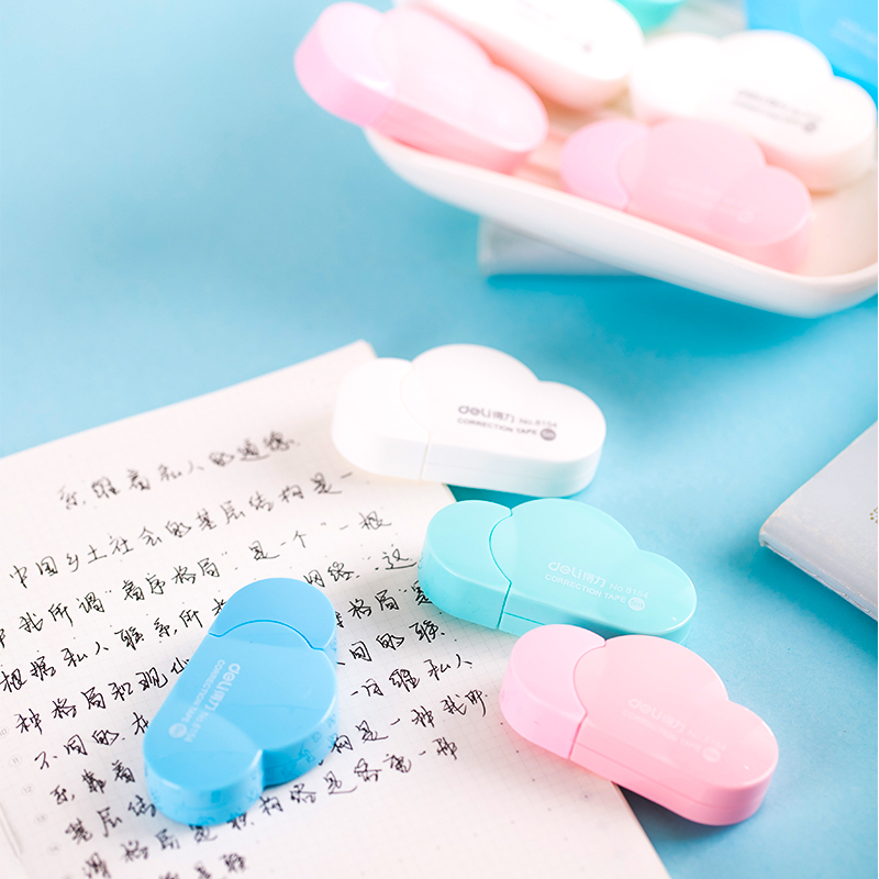 纵横8154云朵修正带(浅蓝)