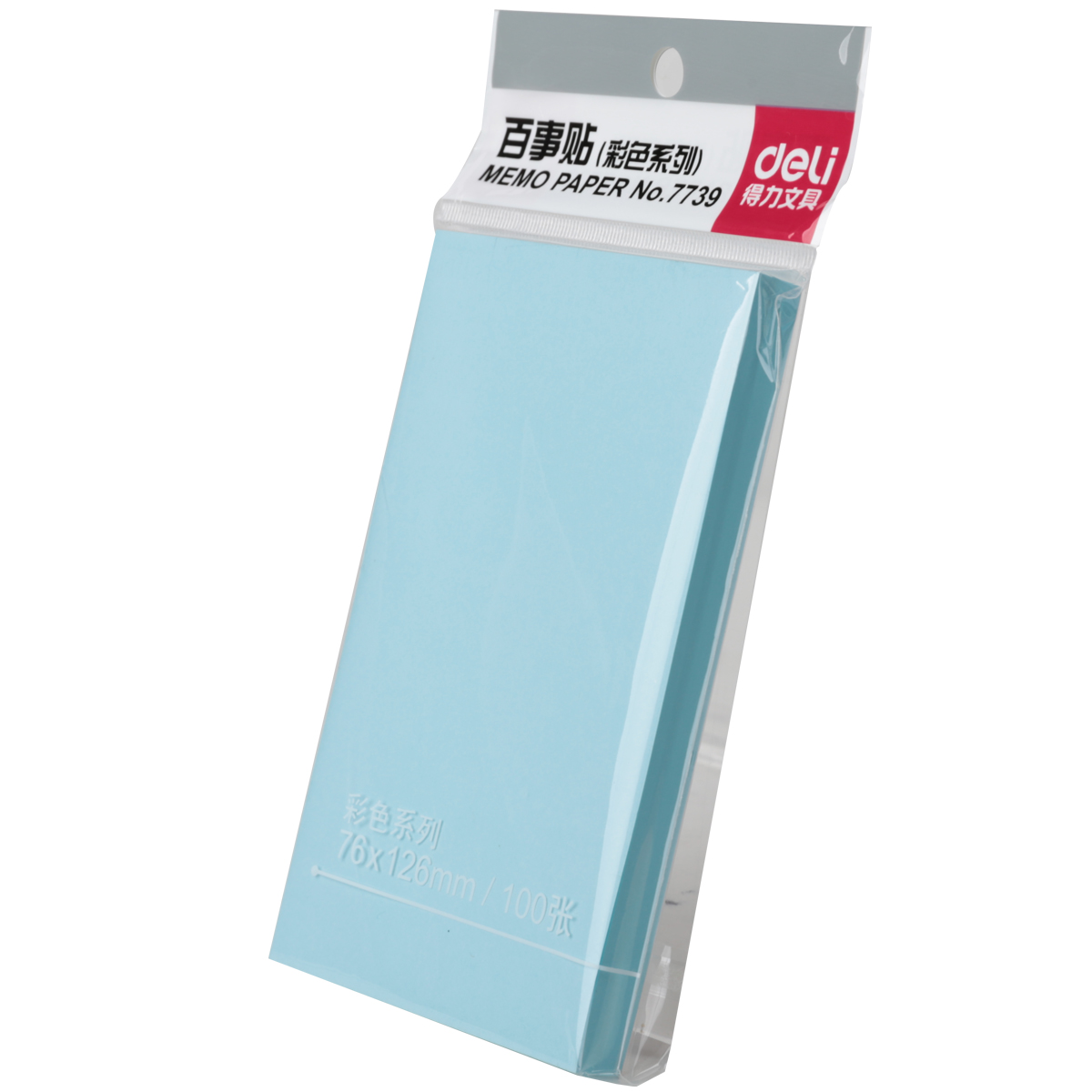 纵横7739记事贴(红)76*126mm(包)