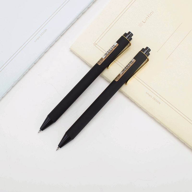 纵横S100考试中性笔0.5mm子弹头(黑)