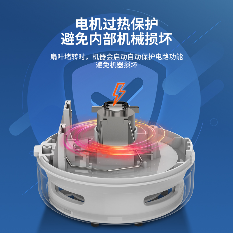 纵横18883桌面清洁器电池款(浅蓝)(只)