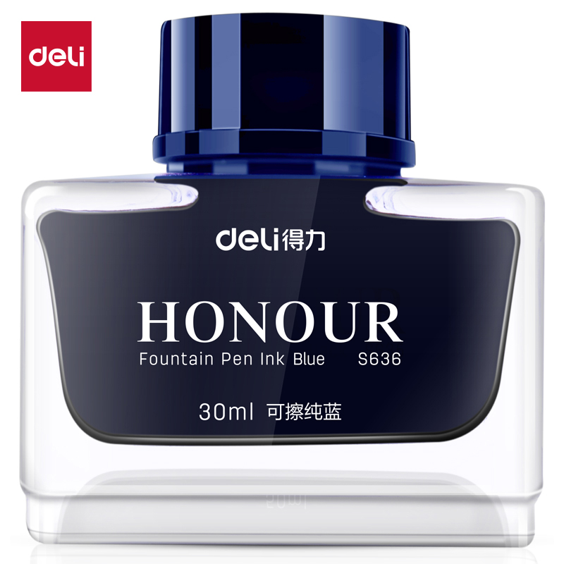 纵横S636钢笔墨水(晶蓝)(1瓶/盒)