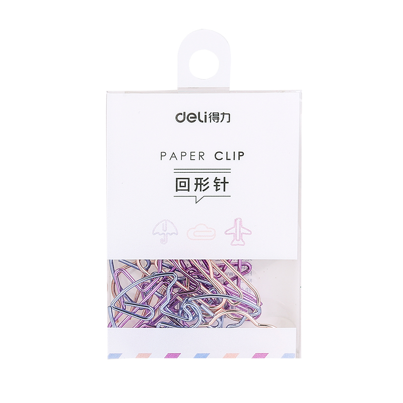 纵横0055异形回形针(混)(12枚/盒)