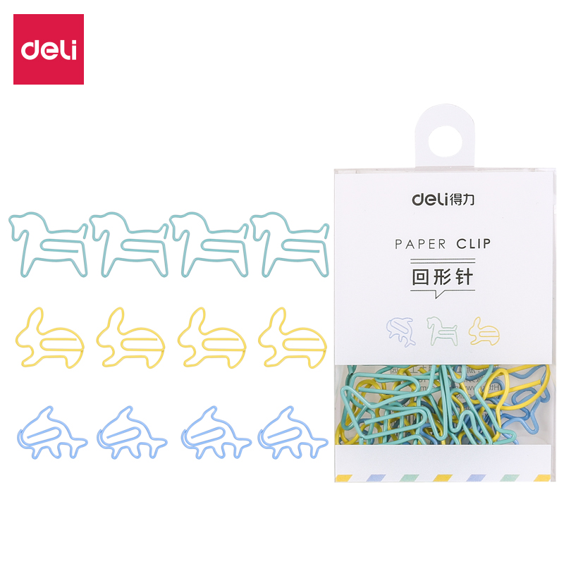 纵横0056异形回形针(混)(12枚/盒)