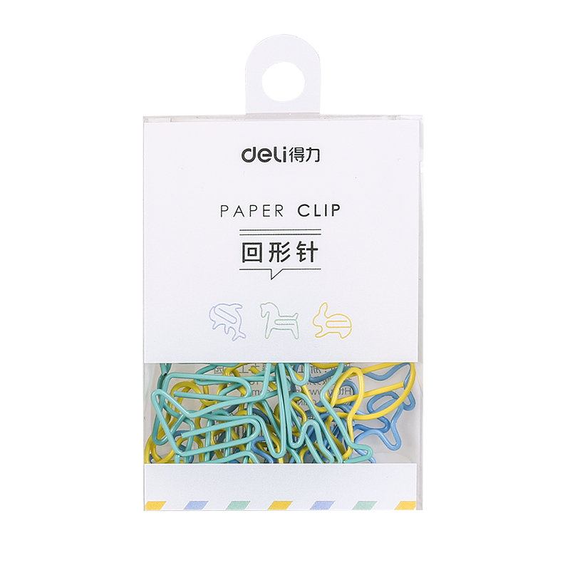 纵横0056异形回形针(混)(12枚/盒)
