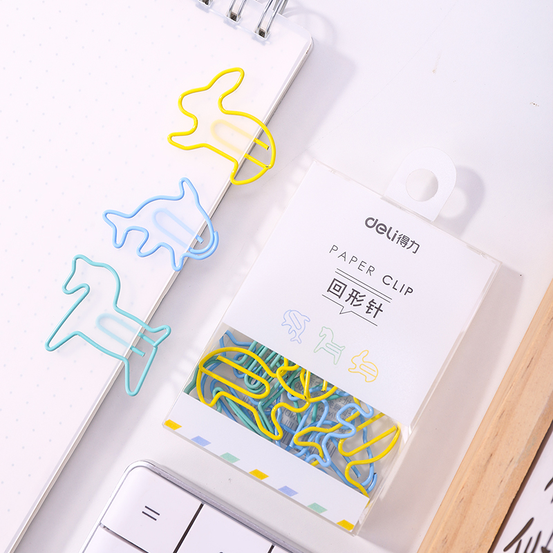 纵横0056异形回形针(混)(12枚/盒)