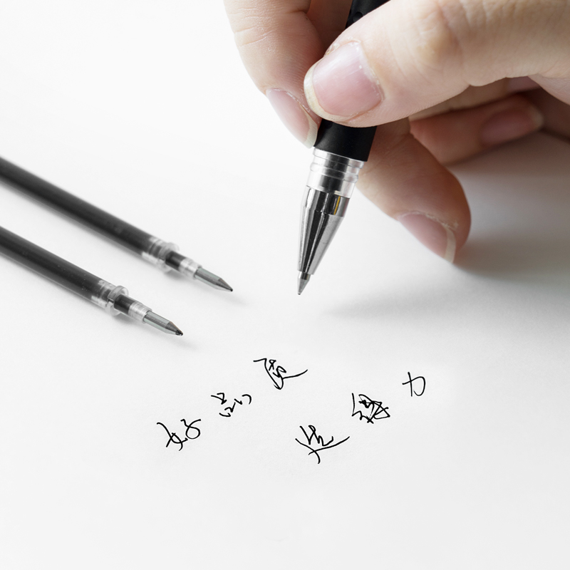 纵横A785速干中性替芯0.5mm子弹头(黑)