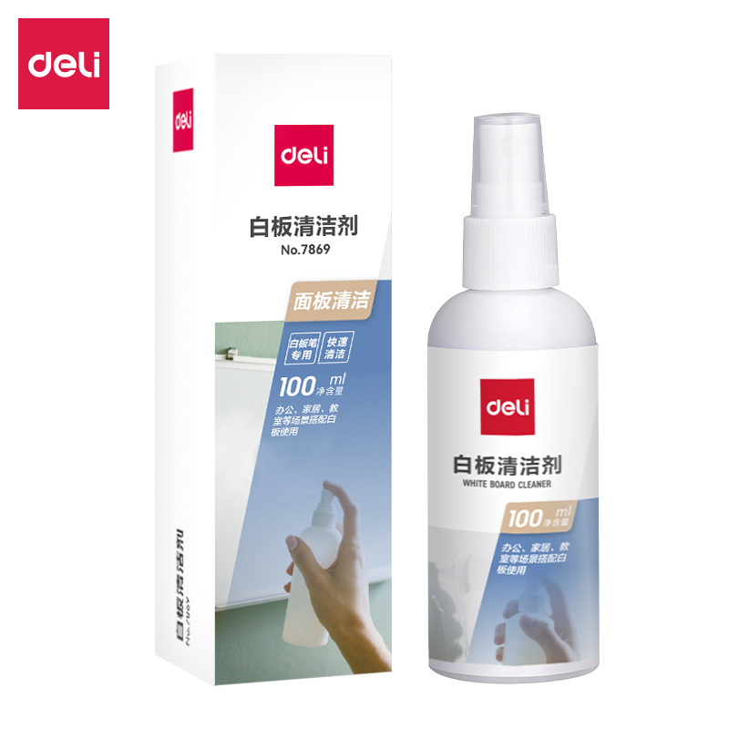 纵横7869白板清洁剂100ML(透明)(盒)