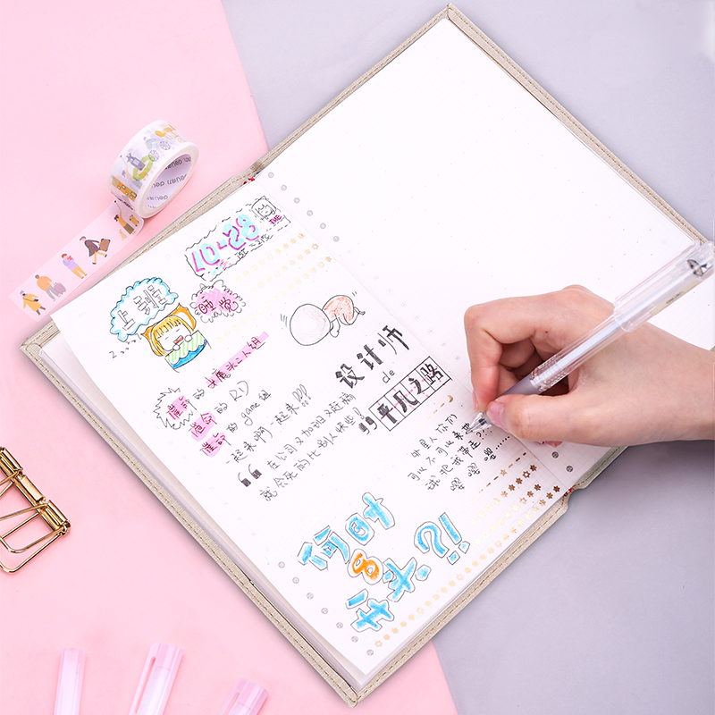 纵横SZ602学生手账-专业款-210mm*130mm/144张(白)