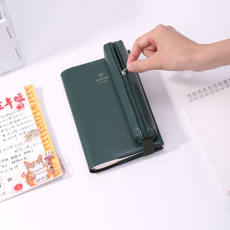 纵横SZ600学生手账专业款-48K-190mm*105mm-30张-3册(绿)