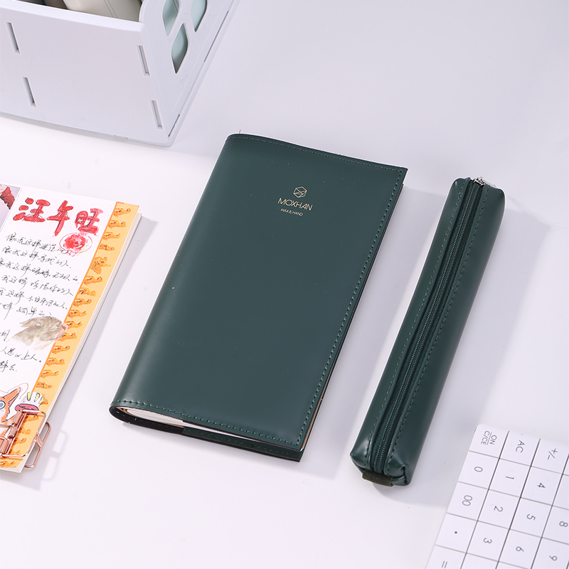 纵横SZ600学生手账专业款-48K-190mm*105mm-30张-3册(绿)
